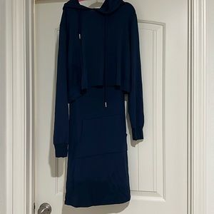 Tart athletic dress and hoodie combo